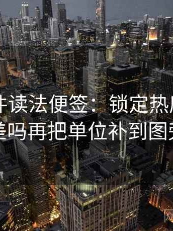 91大事件读法便签：锁定热度放大偏差吗再把单位补到图旁